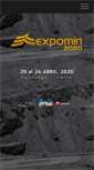 Mobile Screenshot of expomin.cl